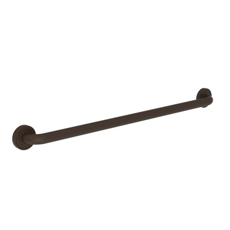 Newport Brass 35" L, Two Post, Solid Brass, 32" Grab Bar in Weathered Copper (Living) 1020-3932/08W